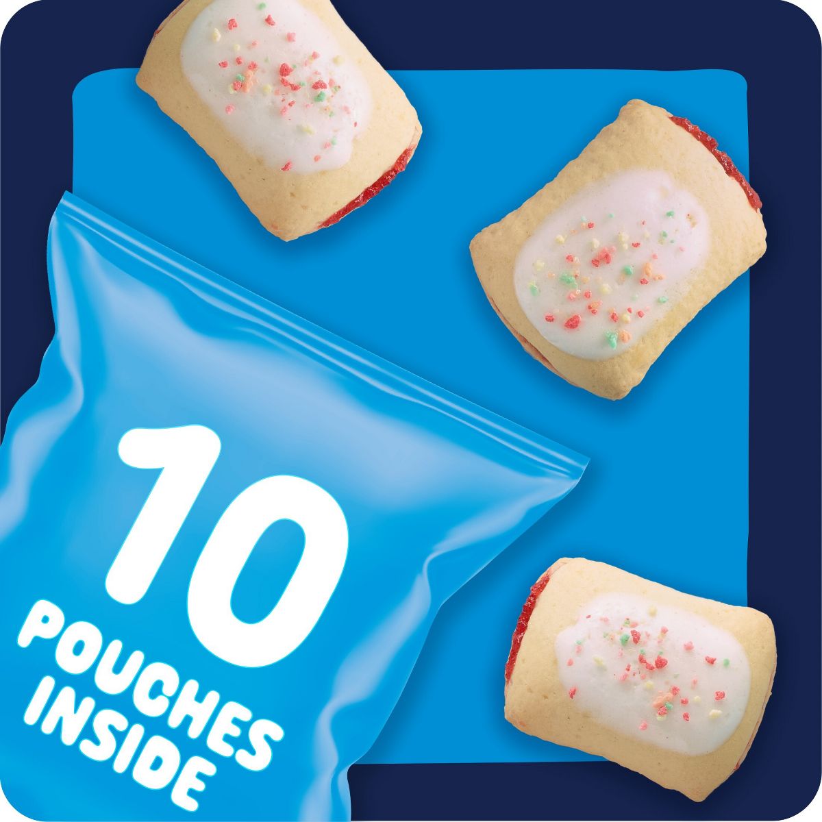 Pop-Tarts Bites Pastelitos de Fresa con Glaseado - 10ct /14.1oz - Imagen 5