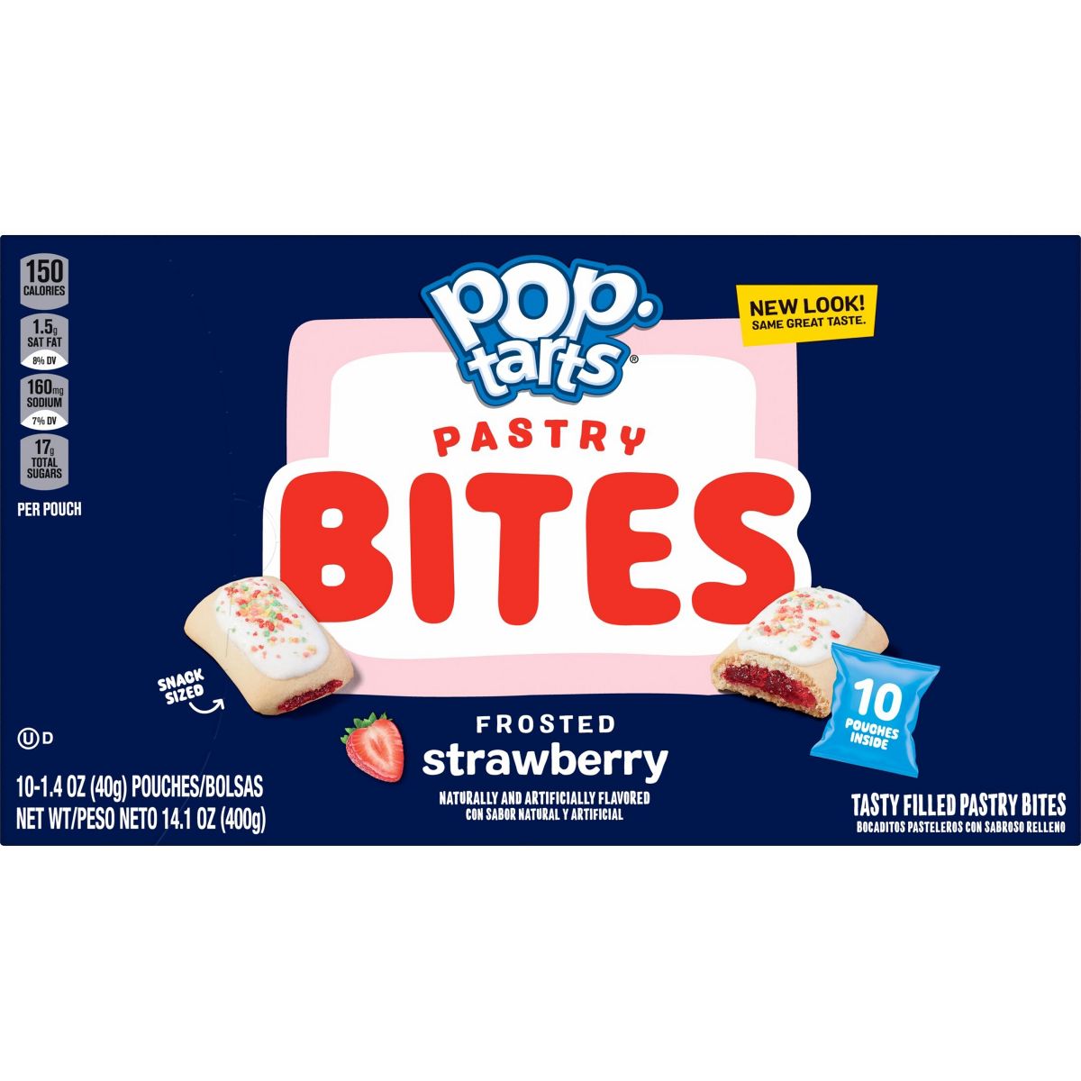 Pop-Tarts Bites Pastelitos de Fresa con Glaseado - 10ct /14.1oz - Imagen 10
