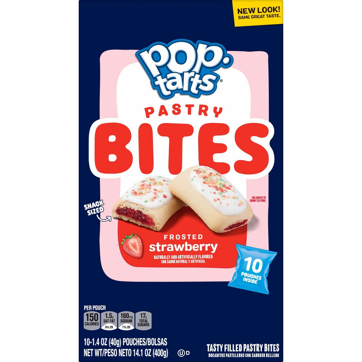 Pop-Tarts Bites Pastelitos de Fresa con Glaseado - 10ct /14.1oz - Imagen 11