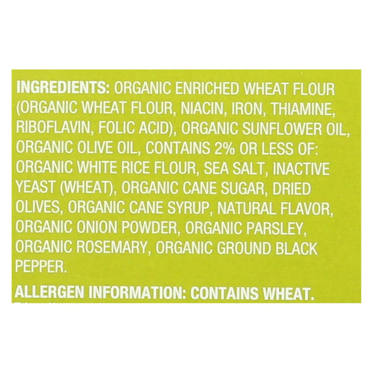 Milton's Craft Bakers Galletas Saladas Orgánicas con Aceite de Oliva y Sal Marina - Caja de 8/6 oz - Imagen 7