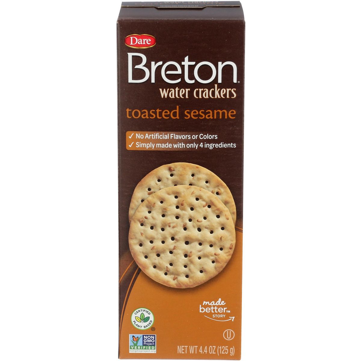 Galleta de Agua Dare Sabor a Ajonjolí - Caja con 12 - 4.4 oz - Imagen 3