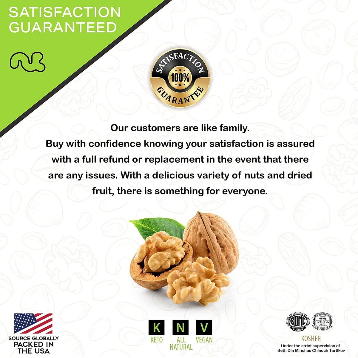 Nueces de Nogal Crudas en Mitades y Pedazos, Sin Sal, Sin Cáscara, de Nut Cravings - Imagen 8