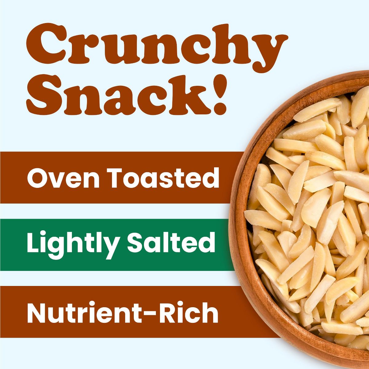 Almendras Fileteadas Tostadas en Seco con Sal del Himalaya - por Food to Live - Imagen 6