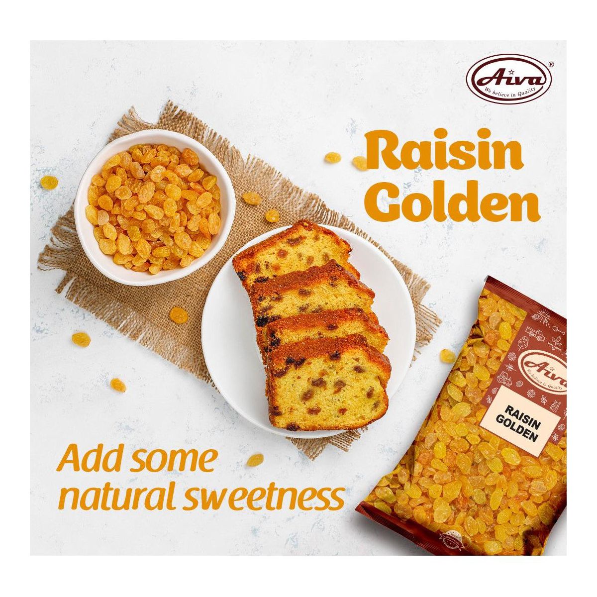 Pasas Aiva Golden Raisin - Imagen 6