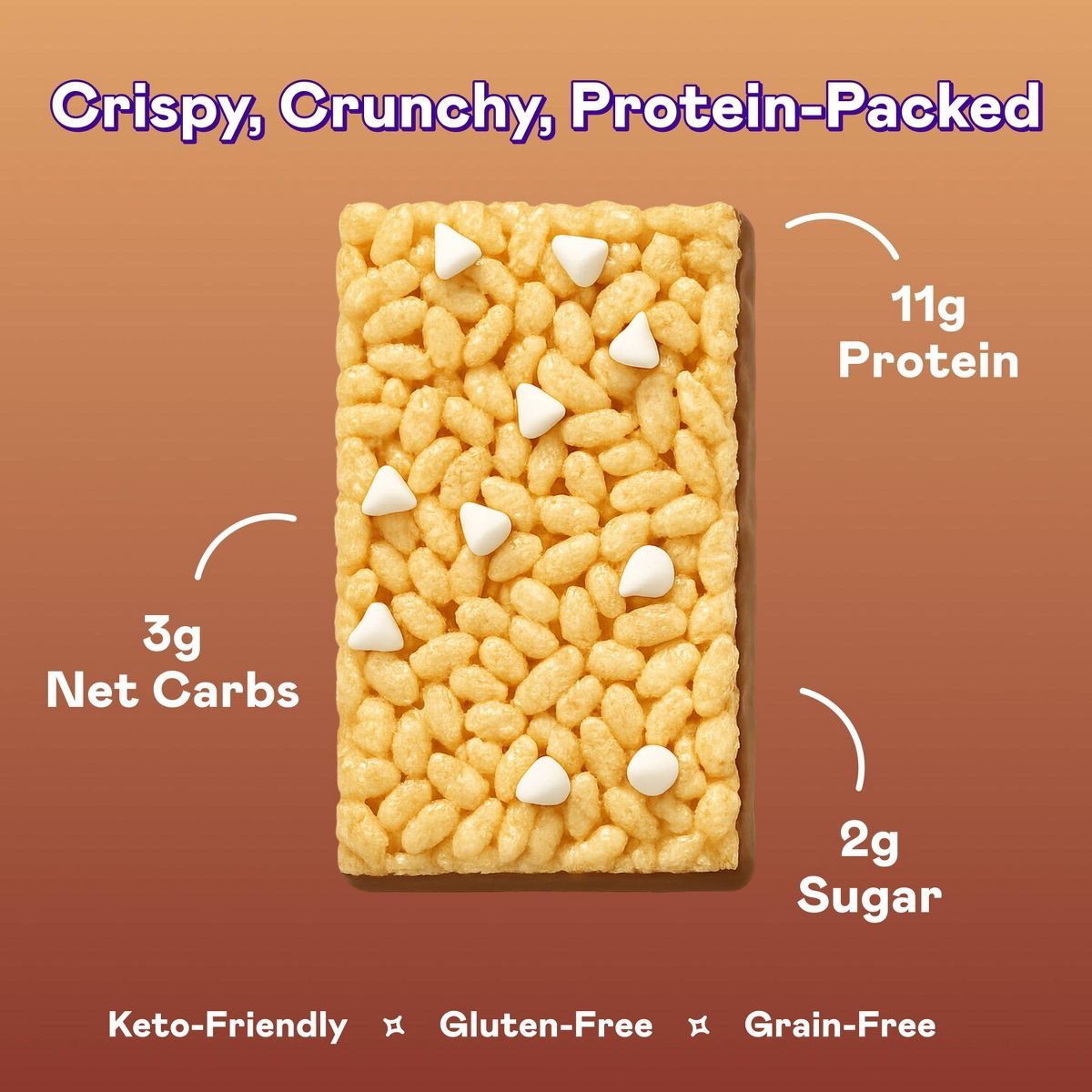 Barrita de Proteína Magic Spoon S'mores - 12g de Proteína - 5.6 oz / 4 ct - Imagen 3