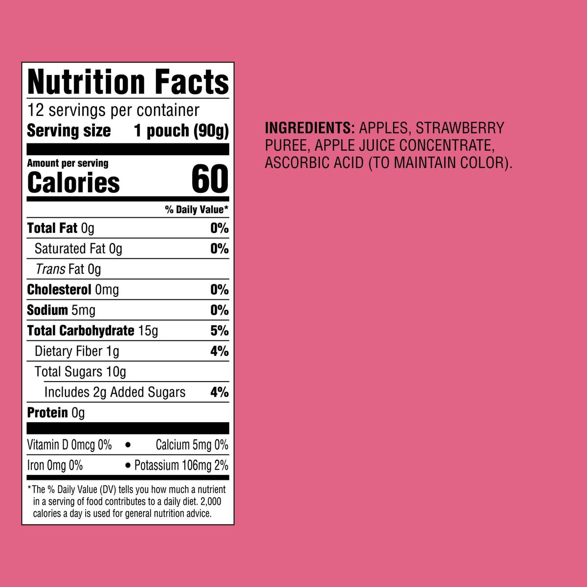 Mermelada de Manzana en Bolsita Sabor Fresa - 12ct - Good & Gather™ - Imagen 6