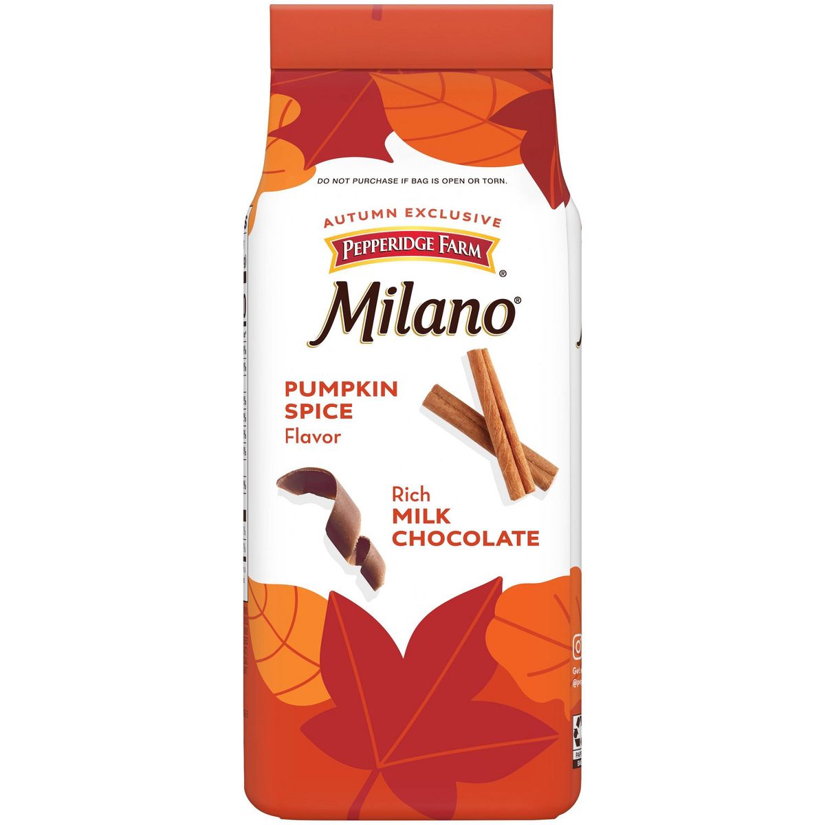 Galletas Pepperidge Farm Milano Sabor Calabaza Especiada - 7 oz / 15 ct - Imagen 3