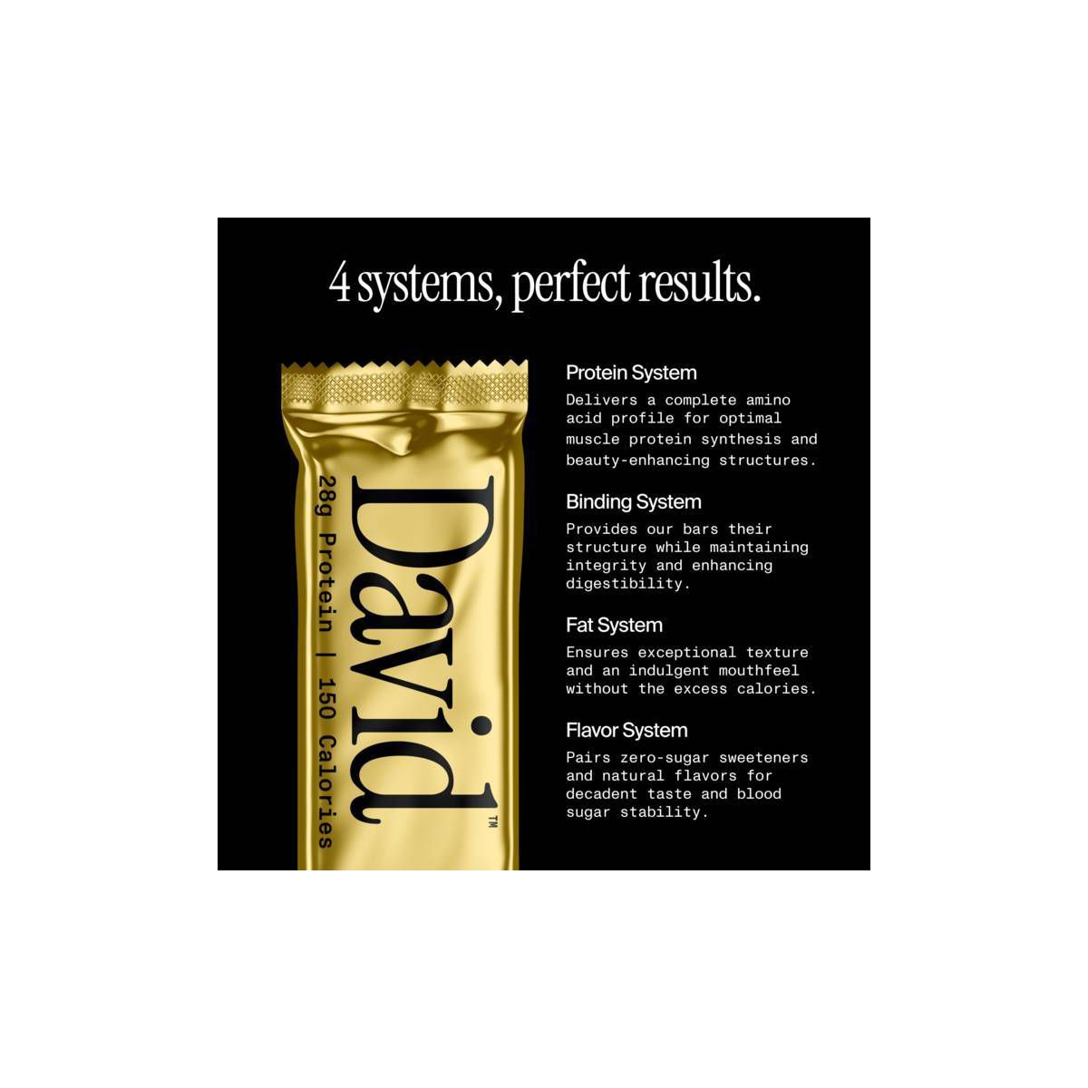 Barritas de Proteína David Protein Mantequilla de Cacahuate Salada - 28g de Proteína - 1 Cartón/12ct - Imagen 8