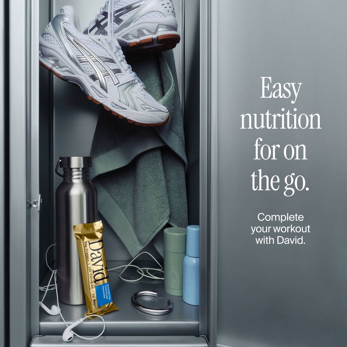 Barritas de Proteína David Protein Mantequilla de Cacahuate Salada - 28g de Proteína - 1 Cartón/12ct - Imagen 9