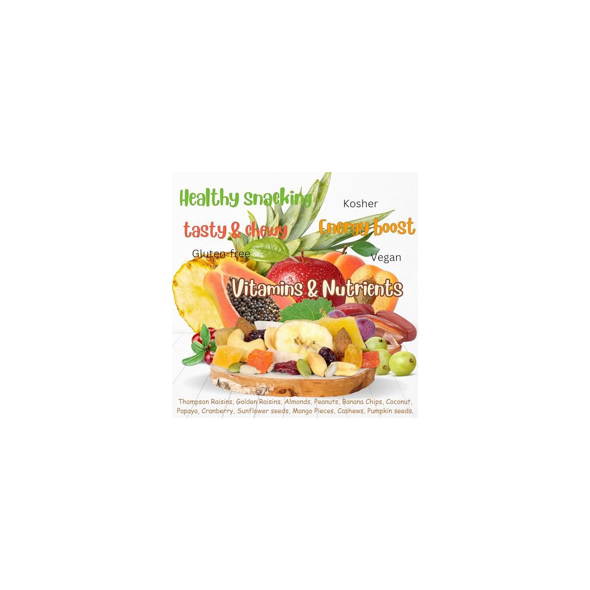 Mezcla de Frutas Tropicales Trail Mix por It’s Delish - Imagen 5