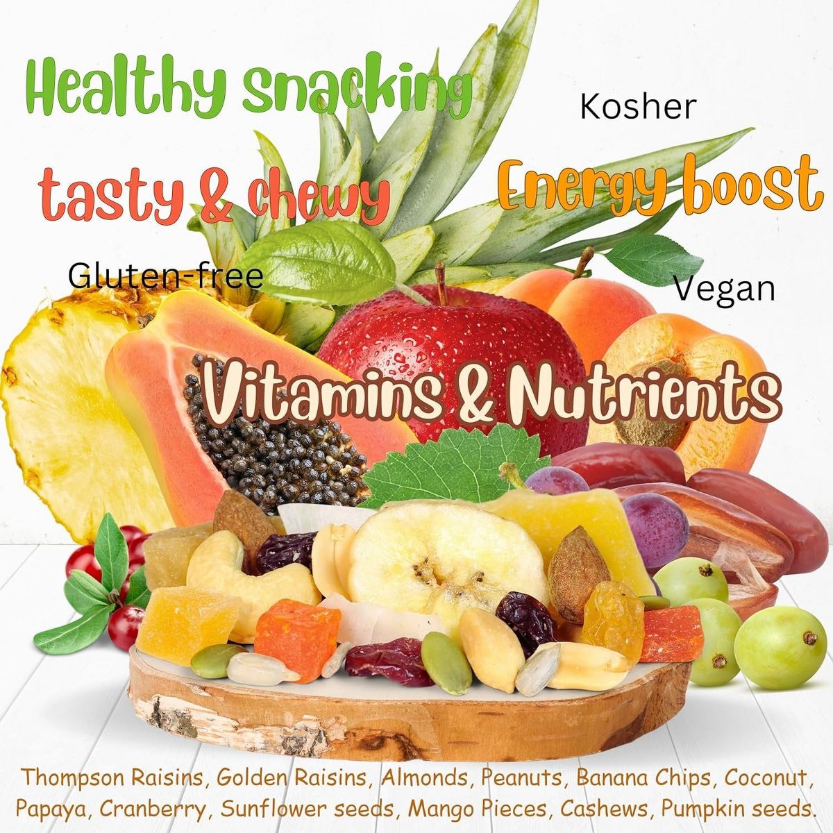 Mezcla de Frutas Tropicales Trail Mix por It’s Delish - Imagen 6