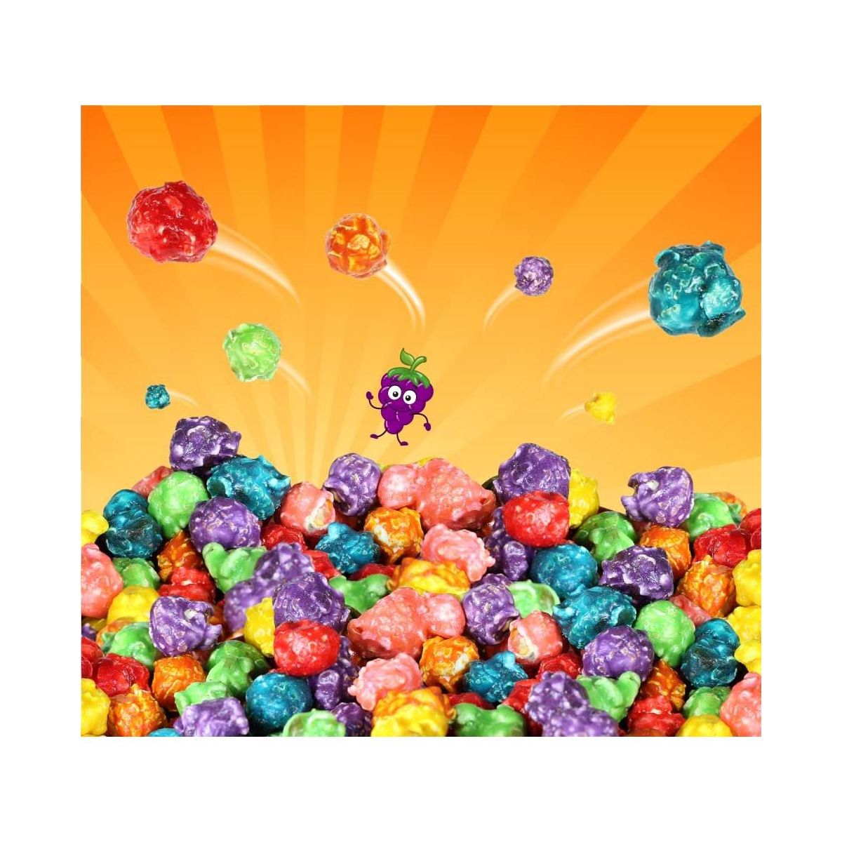 Palomitas Gourmet de Colores Arcoíris por It's Delish - Imagen 3