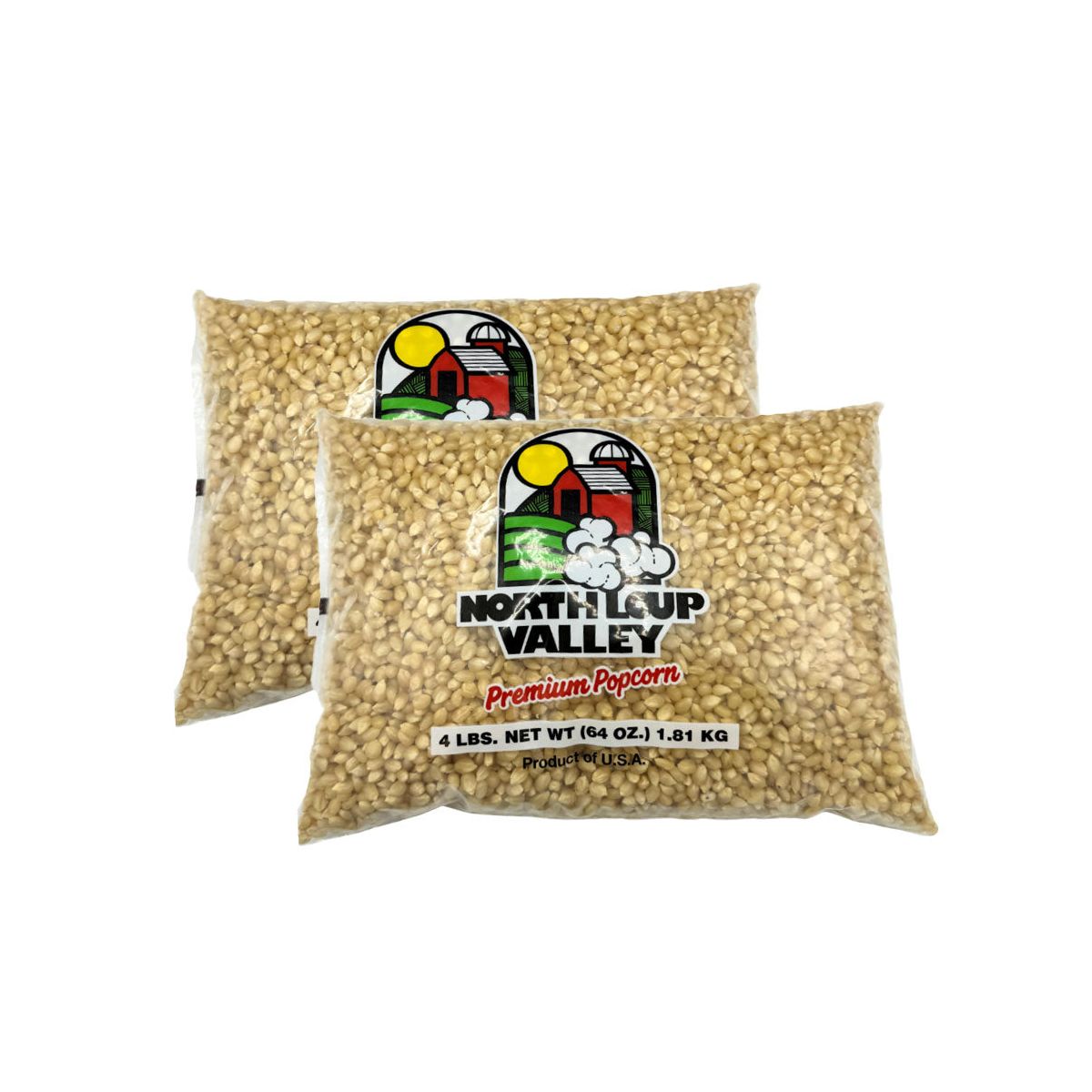 Palomitas de Maíz Popcorn County USA 4 lb Granos Blancos sin Reventar - Paquete de 2 - Imagen 2