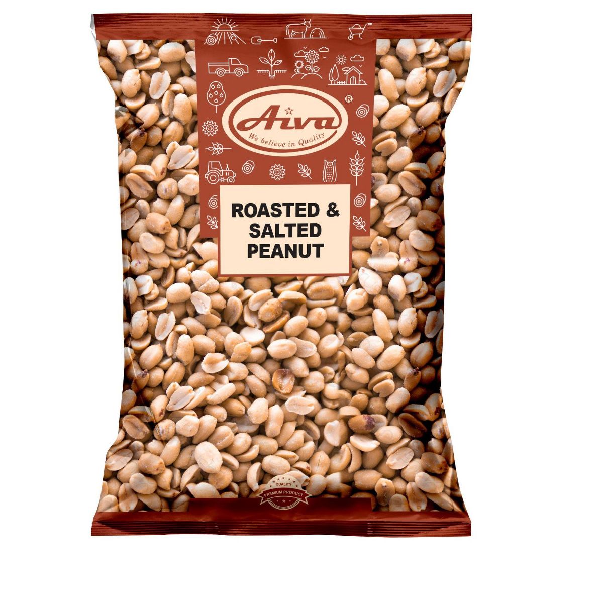 Cacahuates tostados y salados - Imagen 3