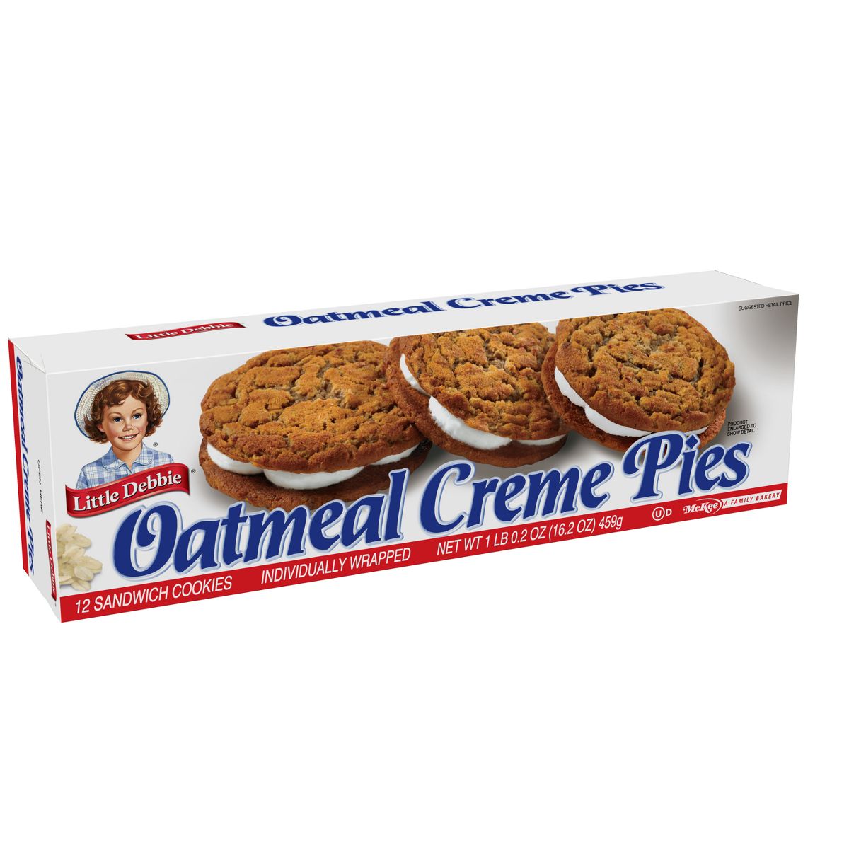 Little Debbie Galletas de Avena con Crema