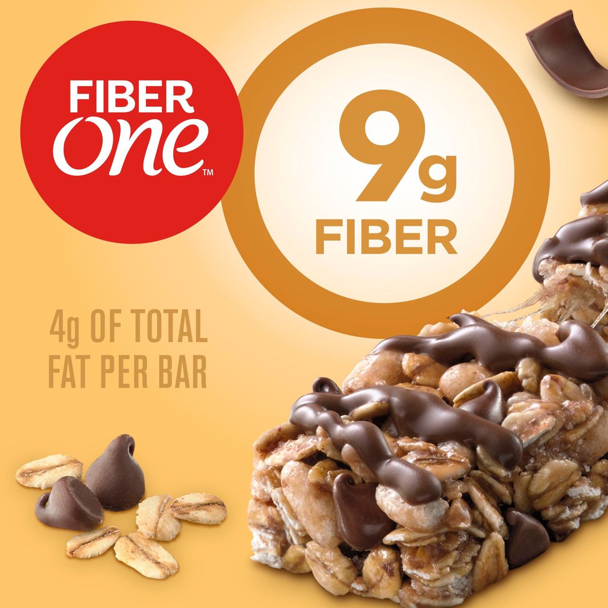 Fiber One Barras Masticables de Avena y Chocolate - 10ct/14.1oz - Imagen 3