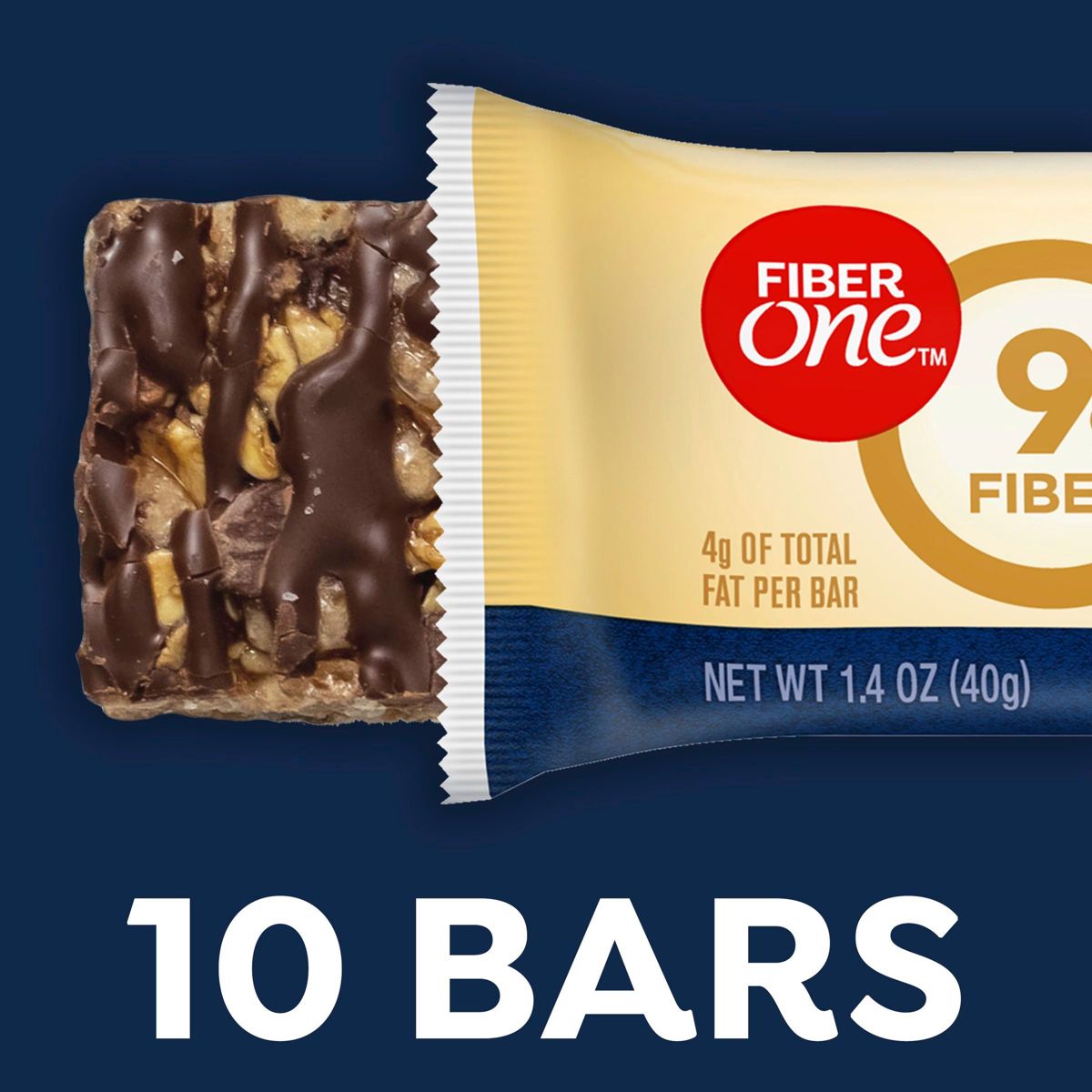 Fiber One Barras Masticables de Avena y Chocolate - 10ct/14.1oz - Imagen 4