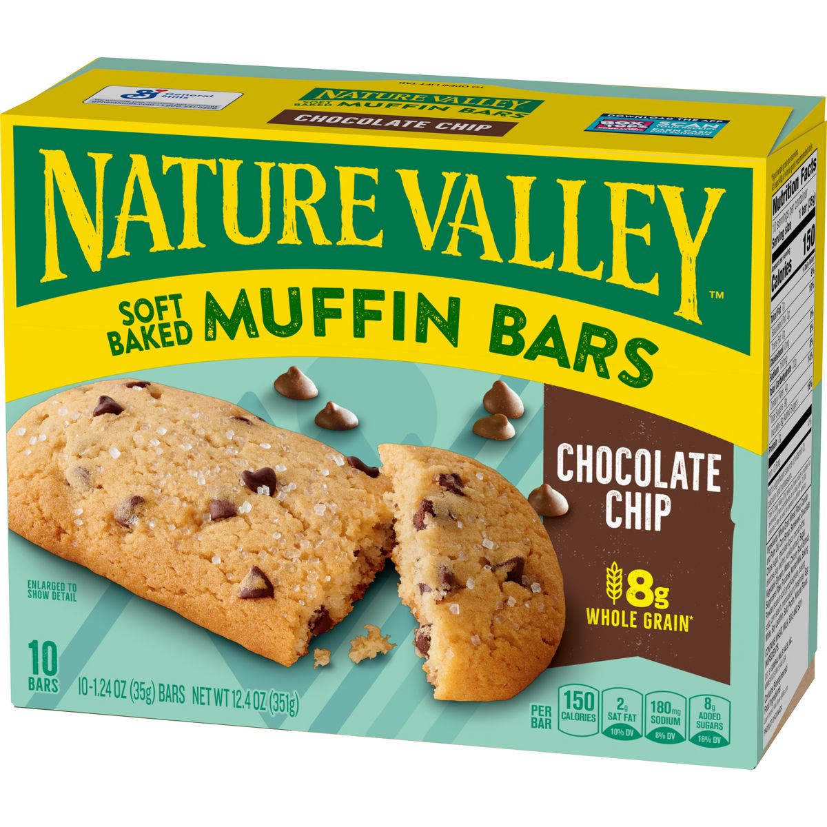 Barra de Muffin Chip Nature Valley - 10ct - Imagen 4