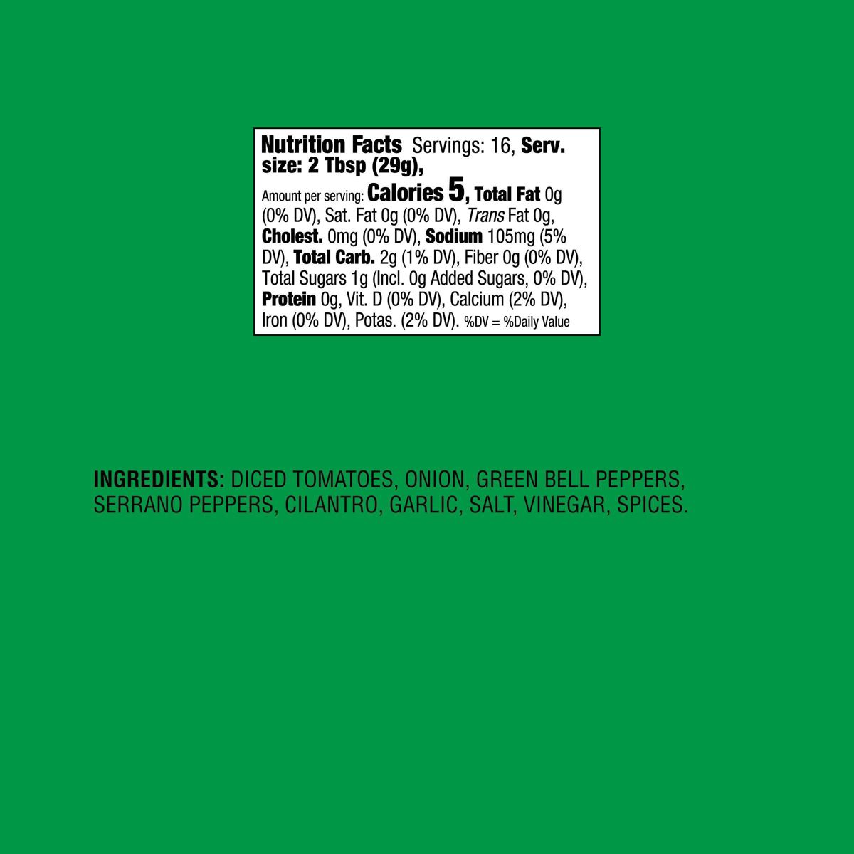 Salsa de Chile Serrano Mediano - 16 oz - Good & Gather™ - Imagen 5