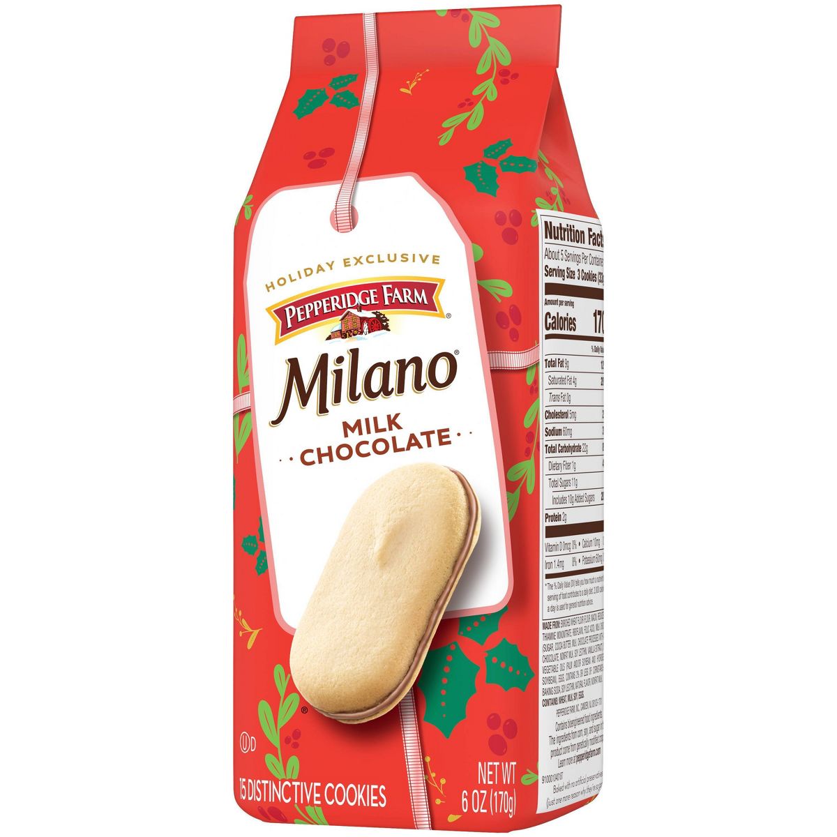 Galletas Pepperidge Farm Milano con Chocolate con Leche - 6 oz / 15 ct - Imagen 6