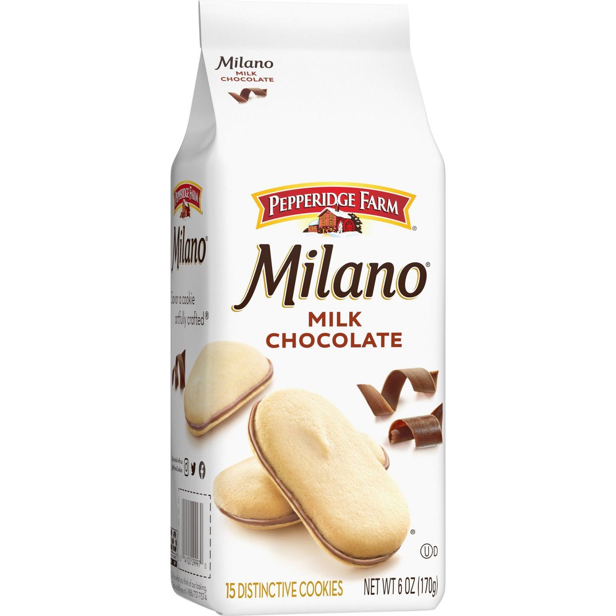 Galletas Pepperidge Farm Milano con Chocolate con Leche - 6 oz / 15 ct - Imagen 9