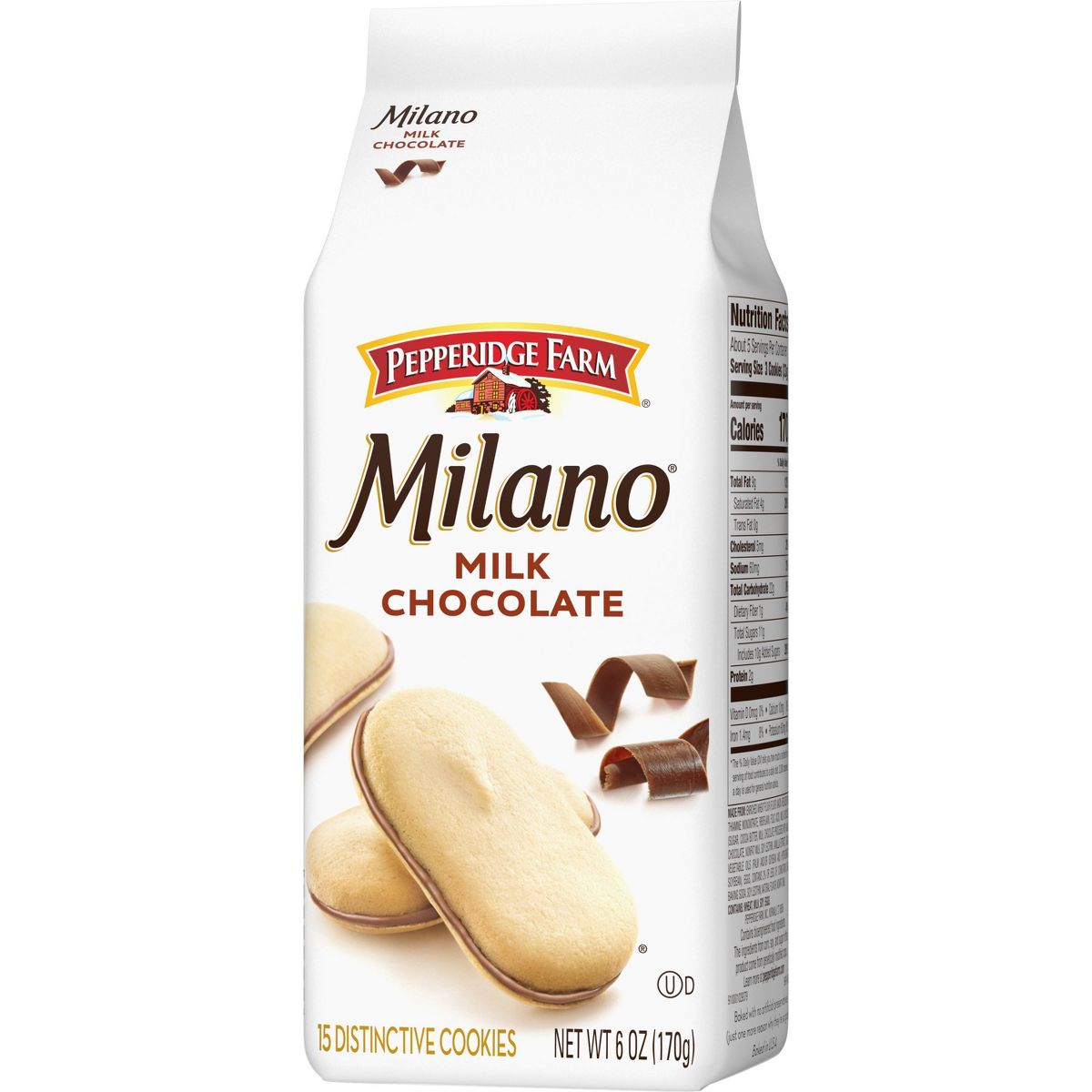 Galletas Pepperidge Farm Milano con Chocolate con Leche - 6 oz / 15 ct - Imagen 10