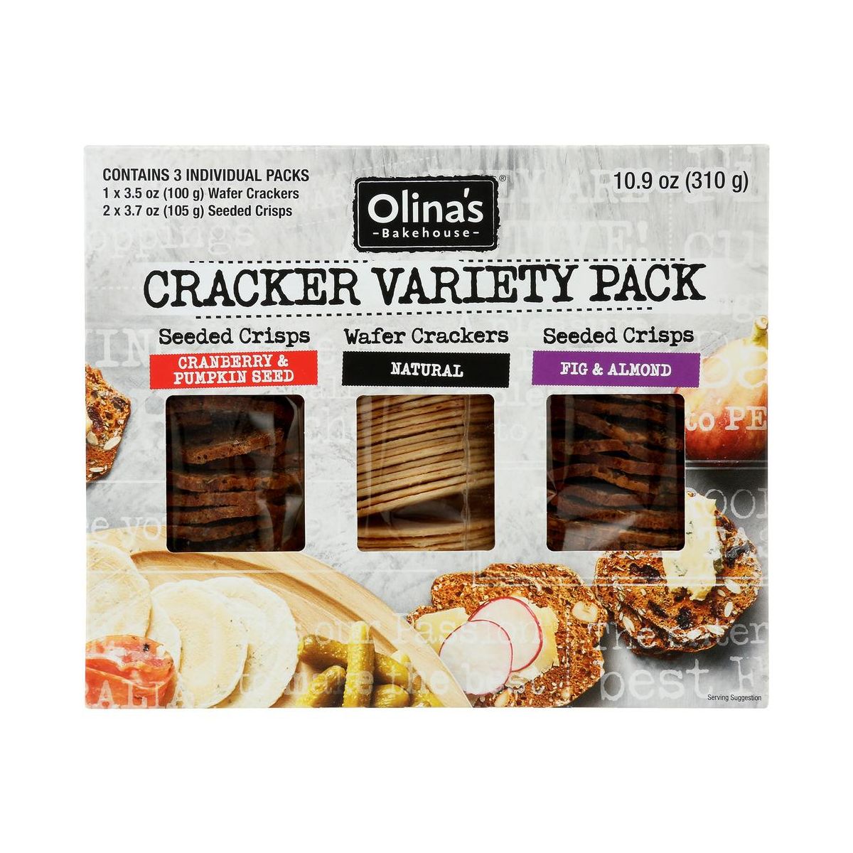 Paquete Variado de Galletas Olinas Bakehouse - Caja de 7 - 10.9 oz - Imagen 3