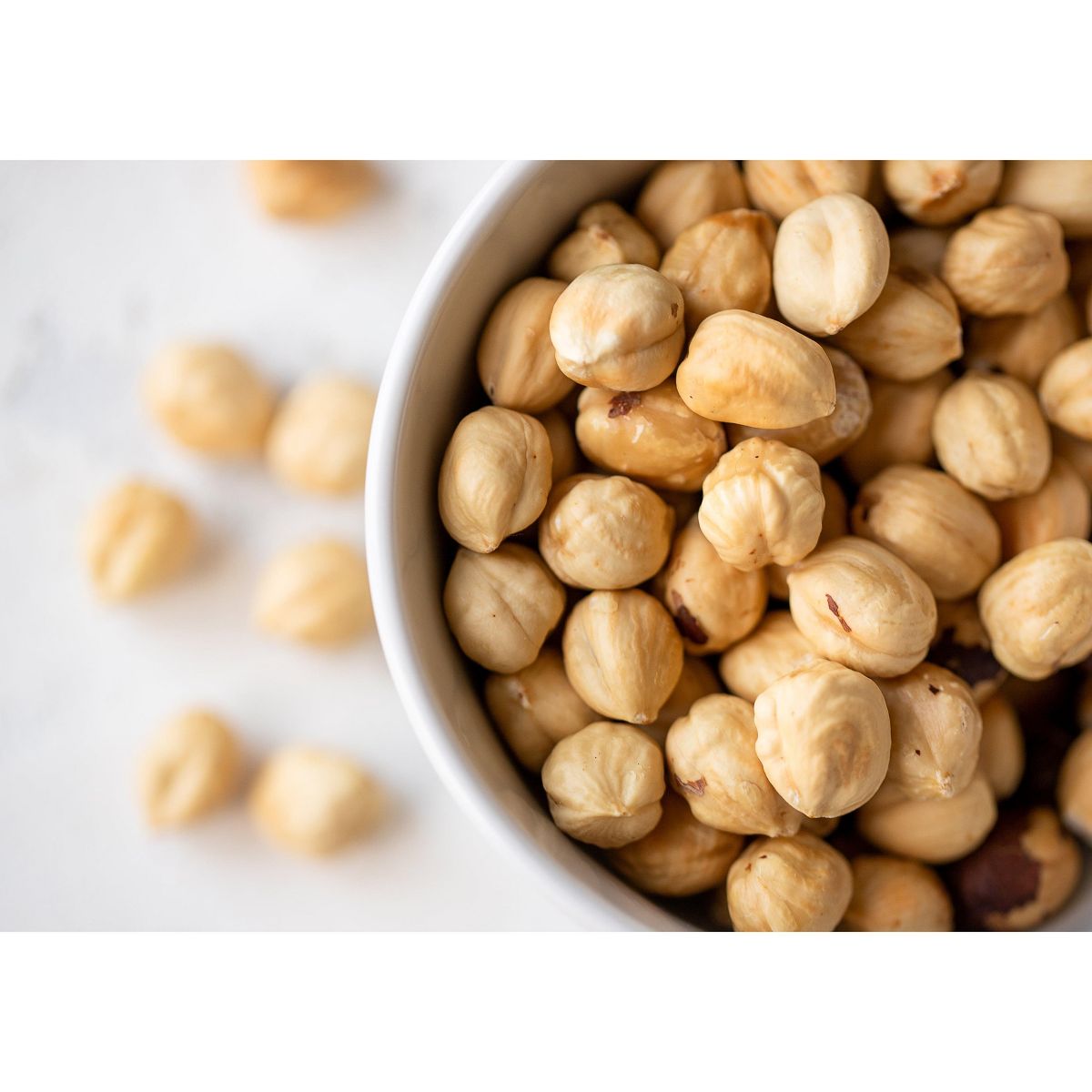 Nueces de avellana orgánicas tostadas en seco y peladas con sal del Himalaya - por Food To Live - Imagen 9