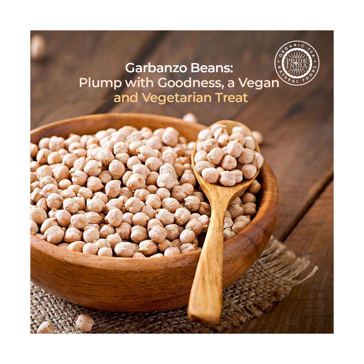 Garbanzos Blancos Enteros PRIDE OF INDIA - Imagen 4