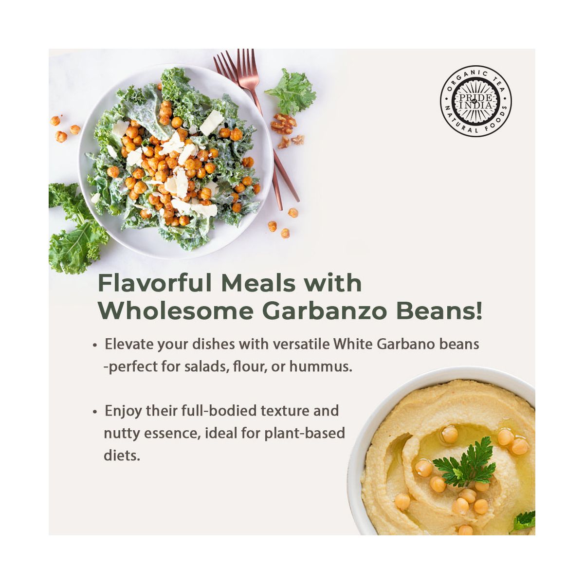 Garbanzos Blancos Enteros PRIDE OF INDIA - Imagen 7