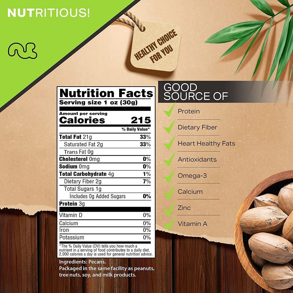 Nueces Pecanas en Cáscara, Crudas Premium por Nut Cravings - Imagen 9