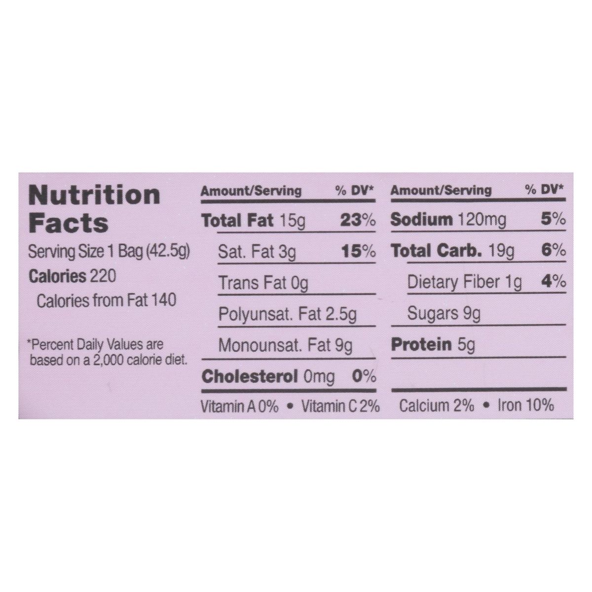 Sahale Snacks Nueces Garapiñadas, Anacardos Con Granada y Vainilla - Caja de 9/1.5 oz - Imagen 7