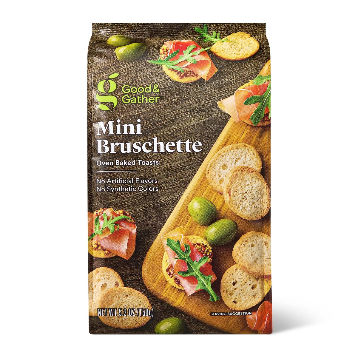 Mini Bruschette con Aceite de Oliva Extra Virgen - 5.3 oz - Good & Gather™ - Imagen 2