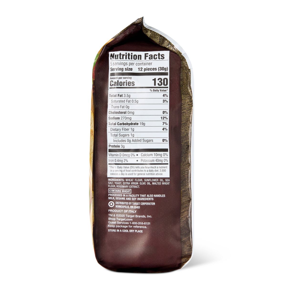 Mini Bruschette con Aceite de Oliva Extra Virgen - 5.3 oz - Good & Gather™ - Imagen 3