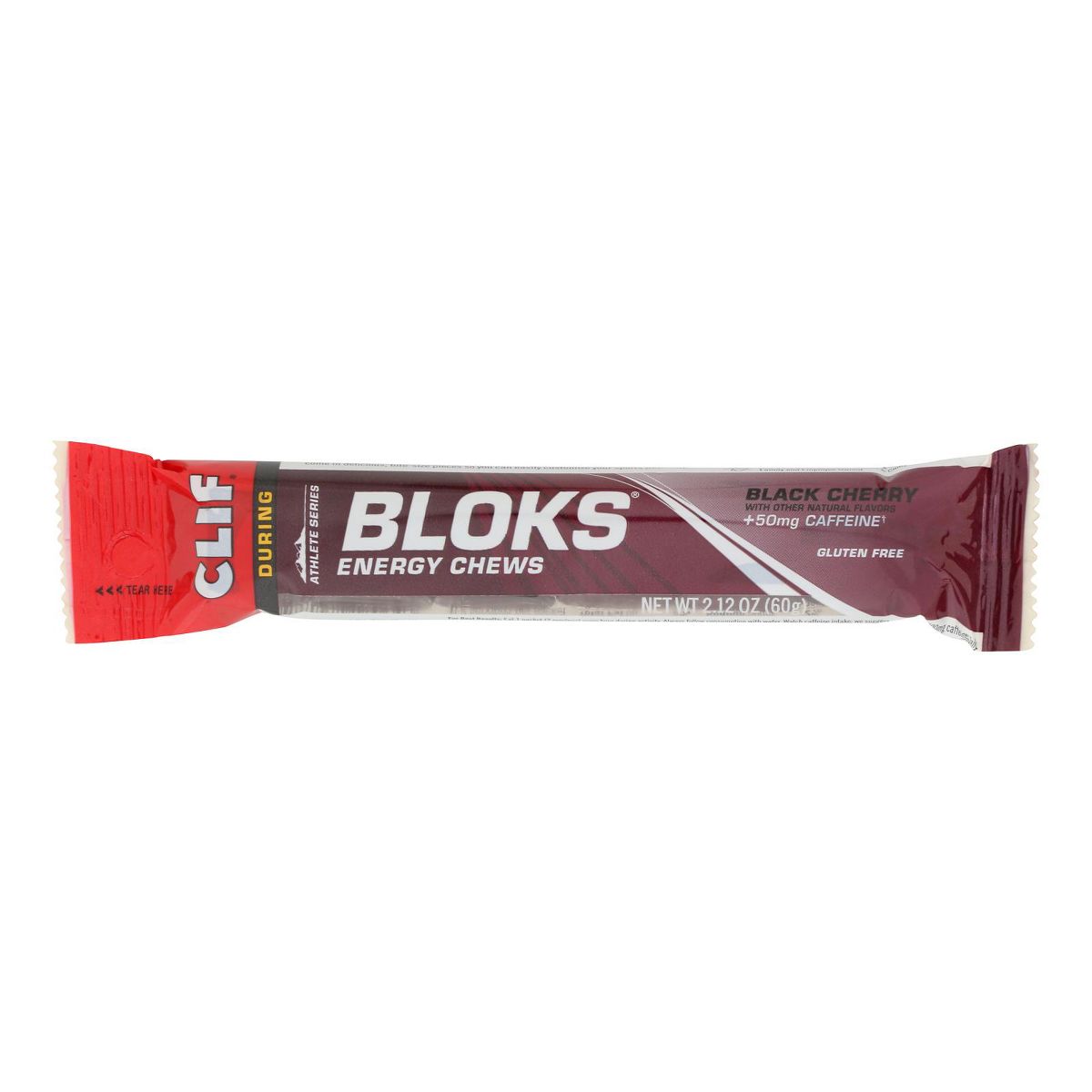 Clif Bar Black Cherry Energy Chews - 18 barras, 2.12 oz - Imagen 3
