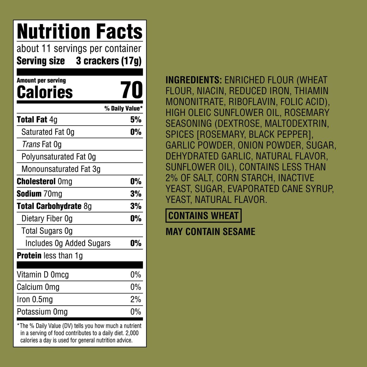 Galletas Estilo Papas Rostizadas con Romero - 6.5 oz - Good & Gather™ - Imagen 6