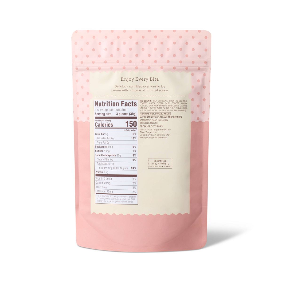 Conos de Barquillo Rellenos de Chocolate con Leche - 4.23 oz - Favorite Day™ - Imagen 3