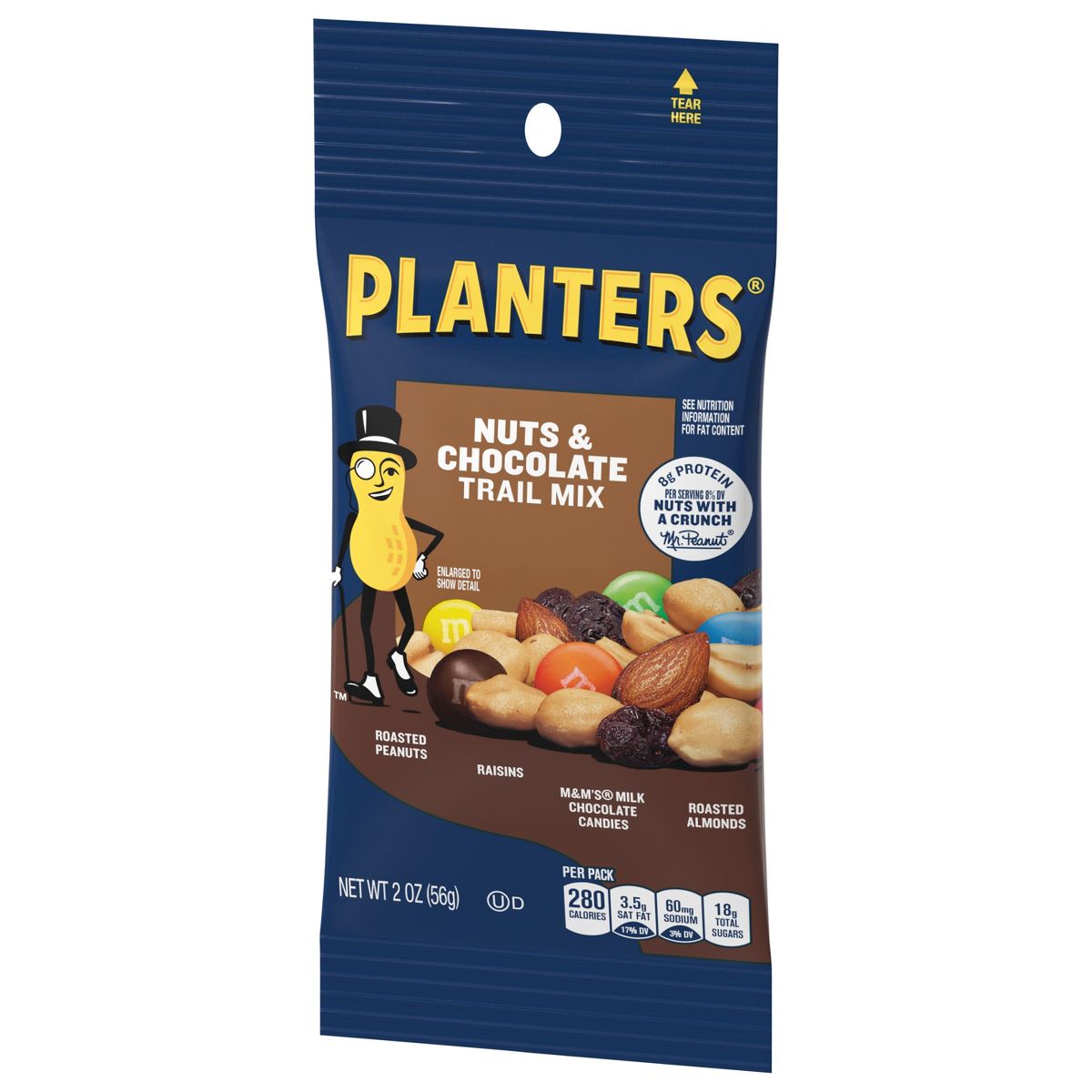 Mezcla de Frutos Secos y Chocolate Planters Trail Mix - Caja de 72 - 2 oz - Imagen 5