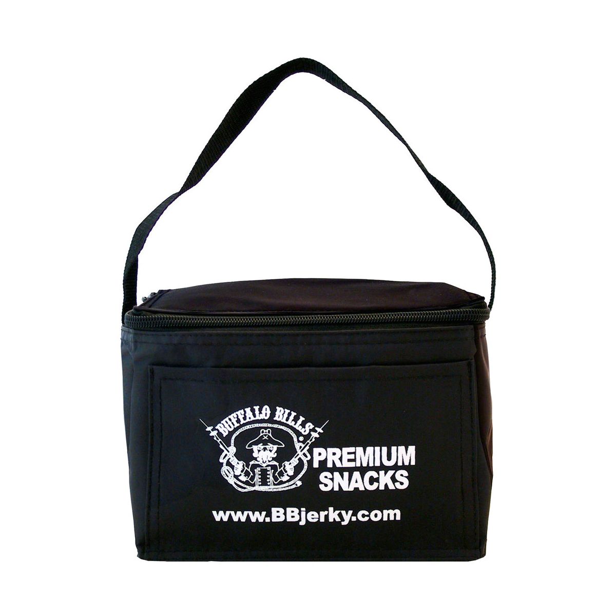 Muestreador de Carne Seca Buffalo Bills, 12 Piezas, Enfriador de Regalo Negro, Paquete de 6 (12 bolsas surtidas de 1.5 oz cada una) - Imagen 5