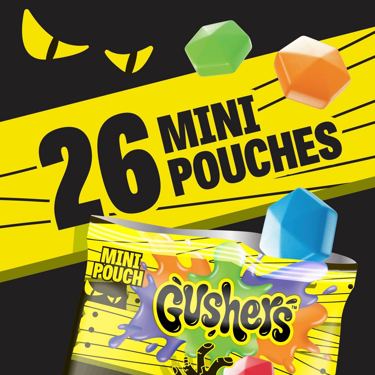 Fruit Gushers Mini Bocadillos de Fruta Espeluznantes para Halloween - 11.44 oz/26 ct - Imagen 8