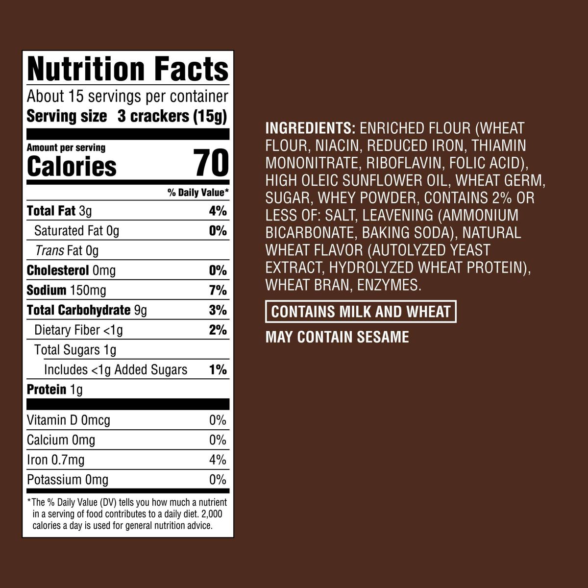 Galleta Wheat Entertaining - 8 oz - Good & Gather™ - Imagen 5