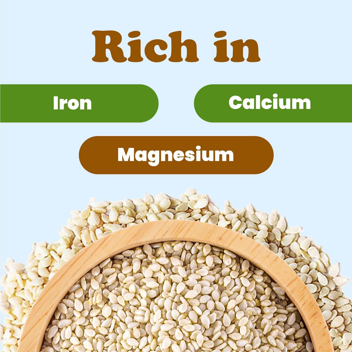 Semillas de Sésamo Sin Cáscara - por Food To Live 0.5 LB - Imagen 7