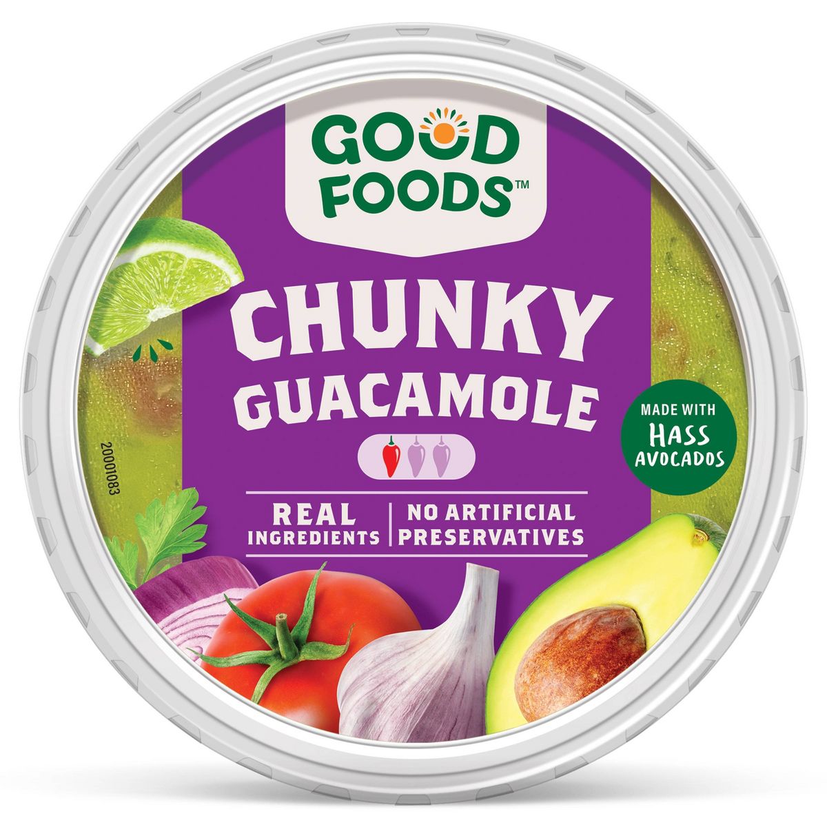 Good Foods Guacamole Tradicional Chunky - 7 oz