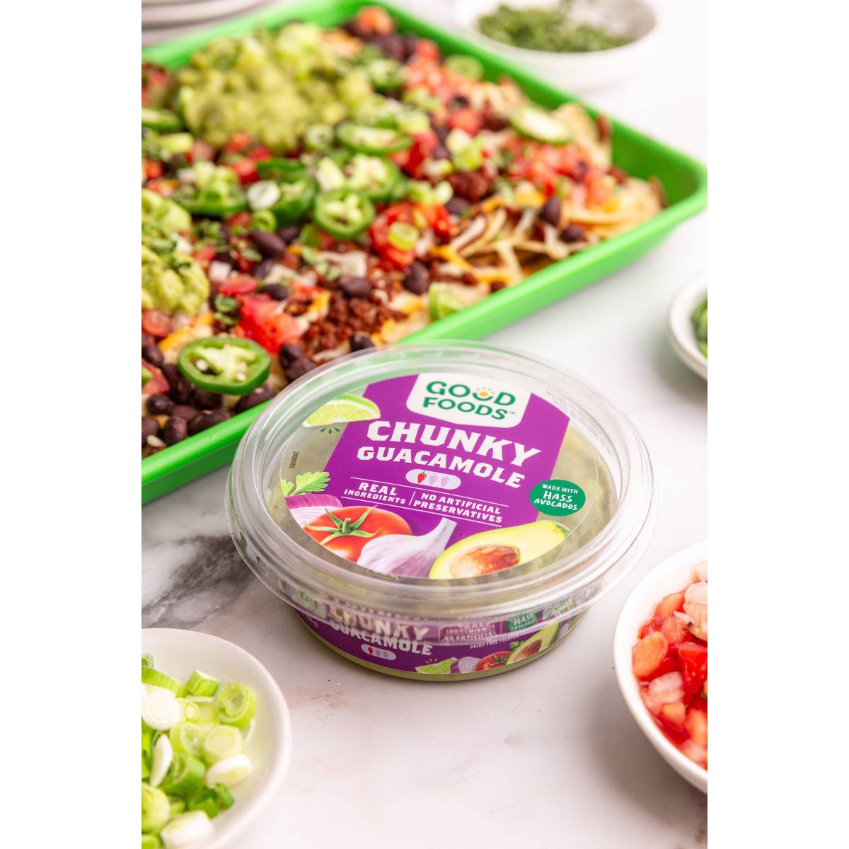 Good Foods Guacamole Tradicional Chunky - 7 oz - Imagen 4