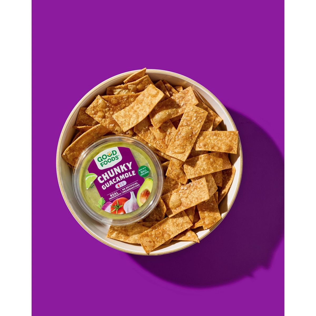 Good Foods Guacamole Tradicional Chunky - 7 oz - Imagen 8