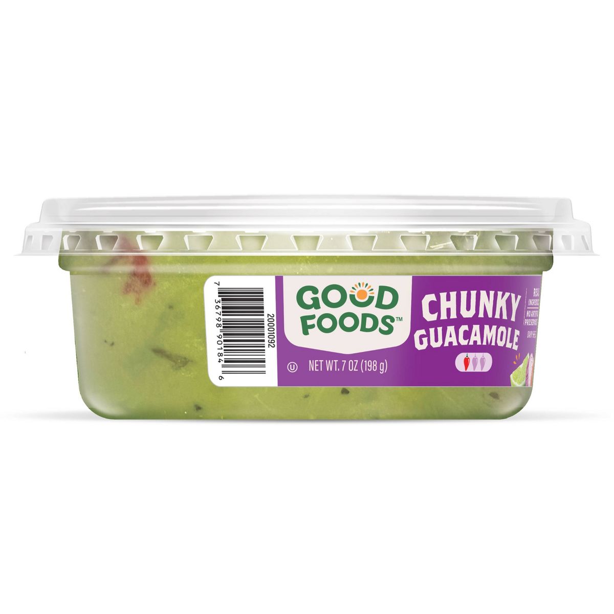 Good Foods Guacamole Tradicional Chunky - 7 oz - Imagen 10