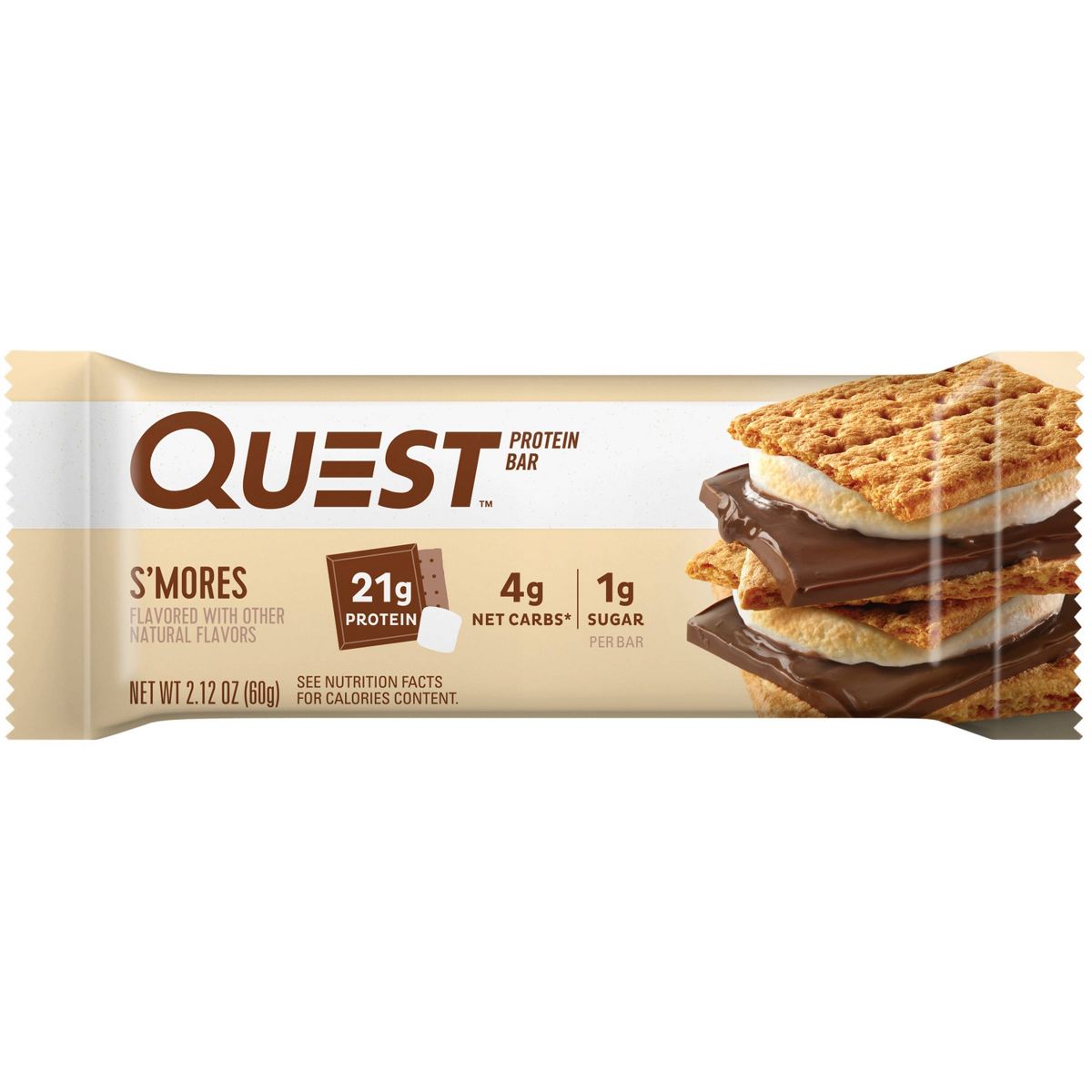 Barra de Proteína Quest Nutrition 21g - S'mores - Imagen 5