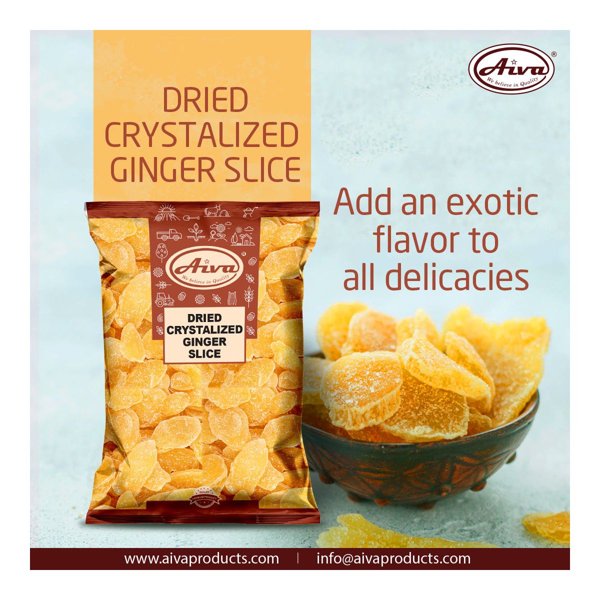 Rebanada de Jengibre Cristalizada - Imagen 6