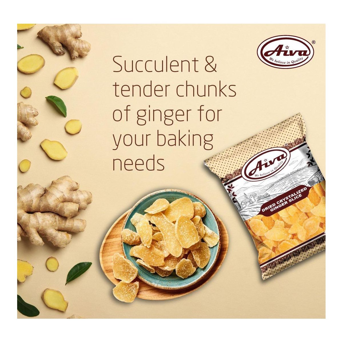 Rebanada de Jengibre Cristalizada - Imagen 7