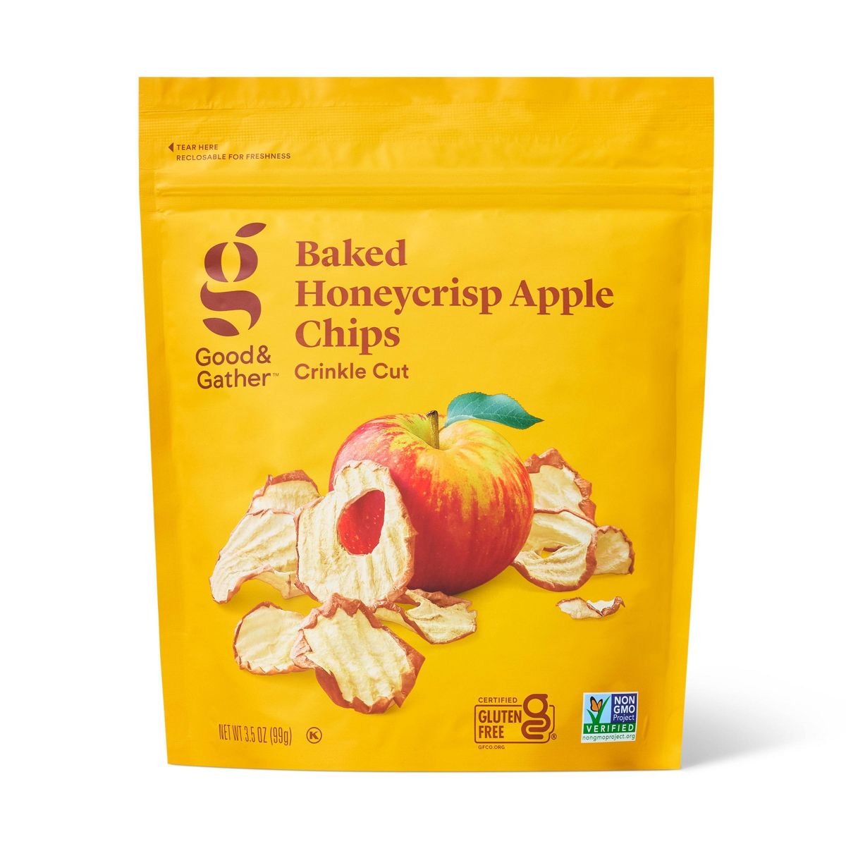 Chips de Manzana Honeycrisp Horneadas - 3.5 oz - Good & Gather™ - Imagen 2